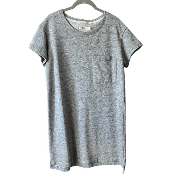 Ugg Heather Gray Cozy Maree T-Shirt Dress. Size Large - Picture 2 of 6